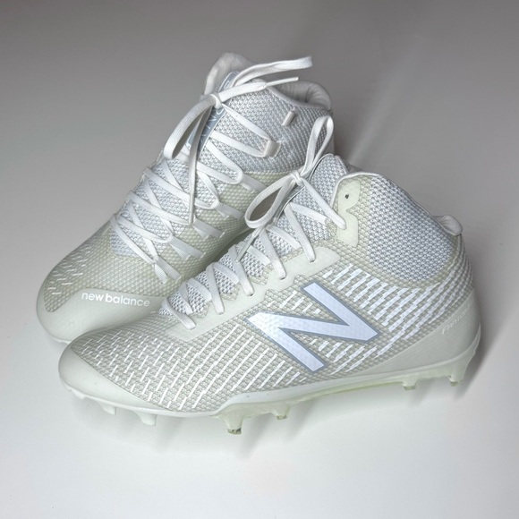New Balance Men’s Burn X Mid Fantom Fut Lacrosse Cleats Size- 9 main image 5
